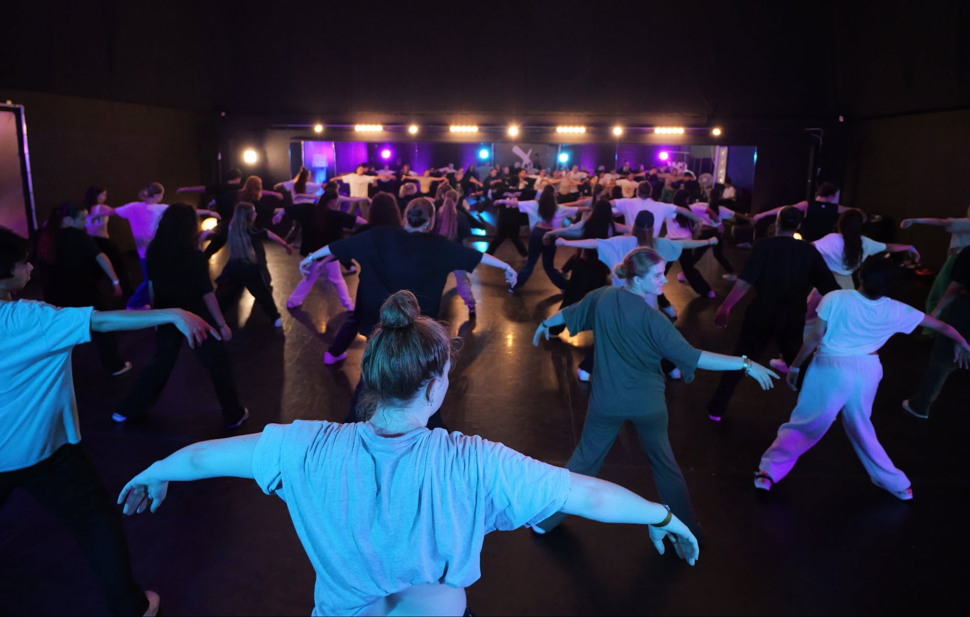 Group of people dancing in Blackbox Collab Industry Amsterdam